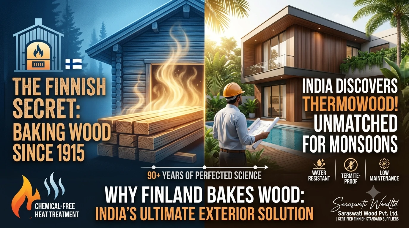 Why Finland Bakes Its Wood: A 90-Year-Old Idea India Is Just Discovering