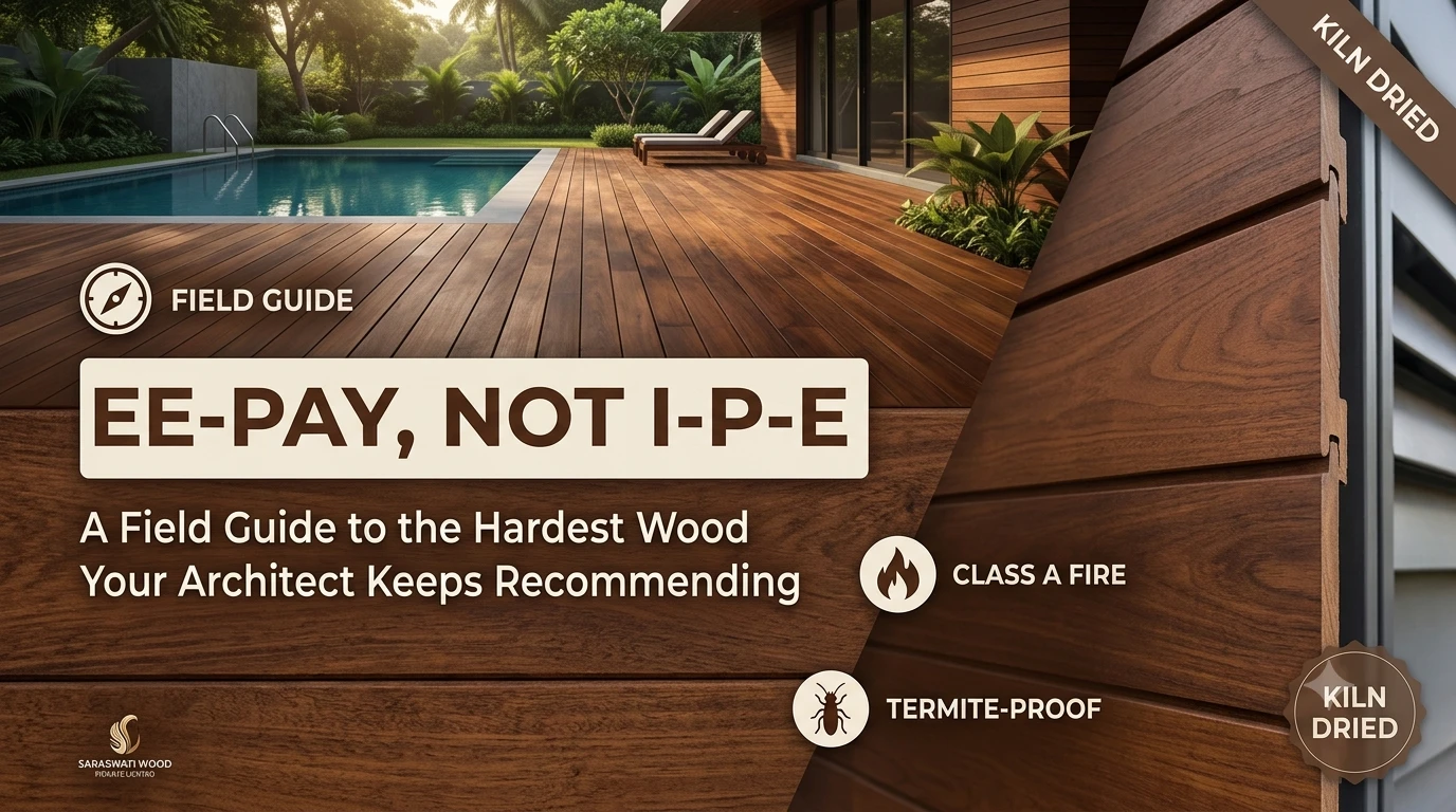 Ee-pay, Not I-P-E: A Field Guide To The Hardest Wood Your Architect Keeps Recommending