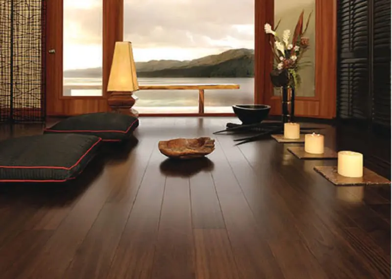 SAPELI NATURAL Laminated Wooden Flooring