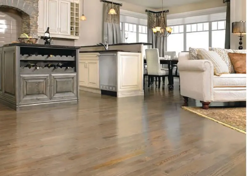 OAK CHARCOAL Laminated Wood Flooring